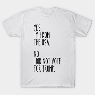 Anti Trump T-Shirt